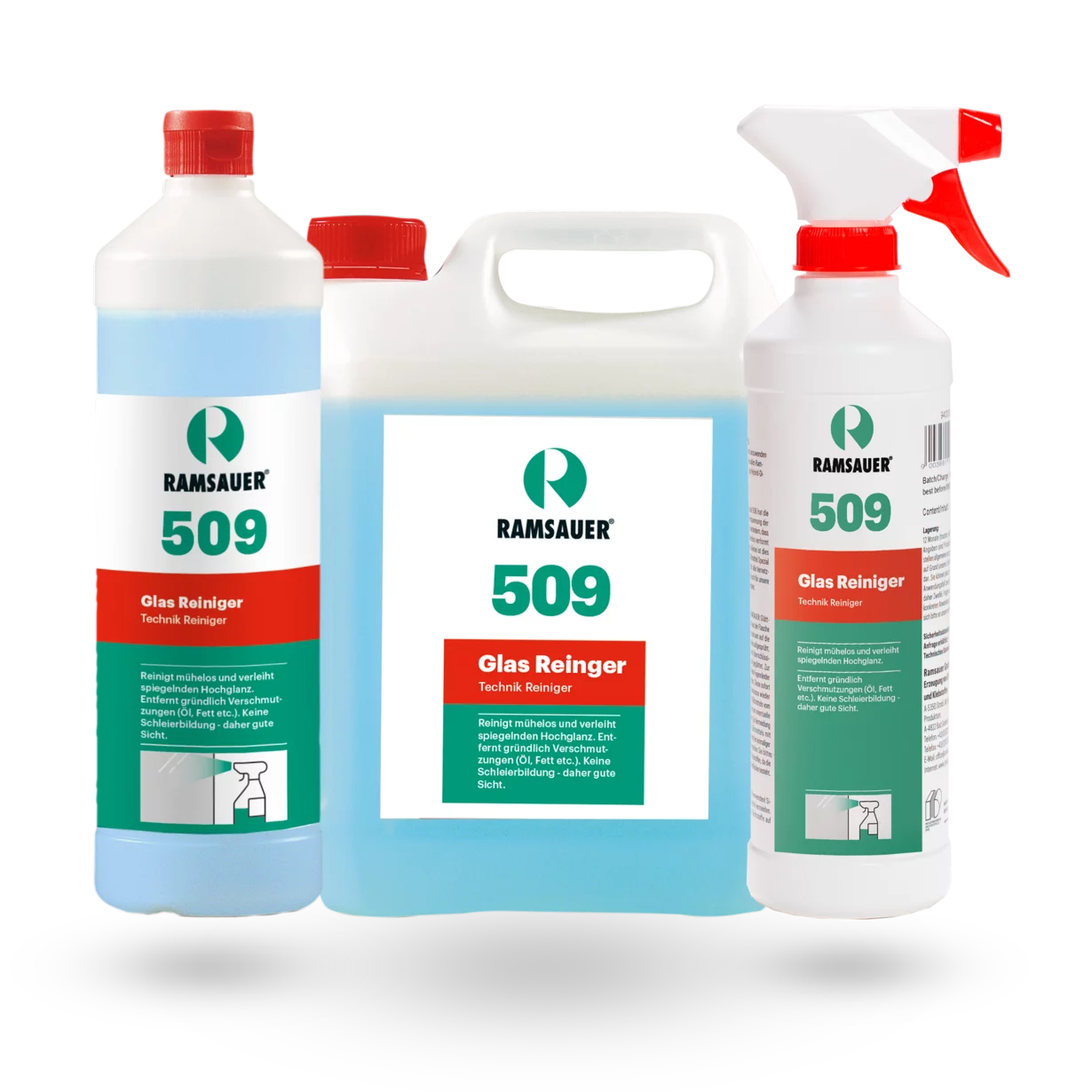 Ramsauer 509 Glassrengjøringsmiddel 1000 ml Ramsauer 509 Glassrengjøringsmiddel 1000 ml