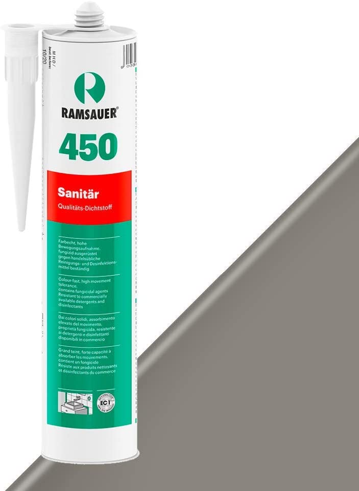 Ramsauer Sanitary 450, 310 ml, sementgrå Ramsauer Sanitary 450, 310 ml, sementgrå