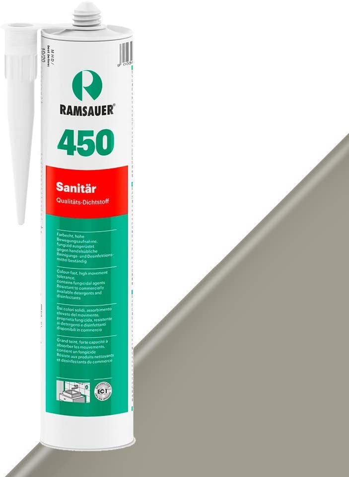 Ramsauer Sanitary 450, 310 ml, sementgrå Ramsauer Sanitary 450, 310 ml, sementgrå