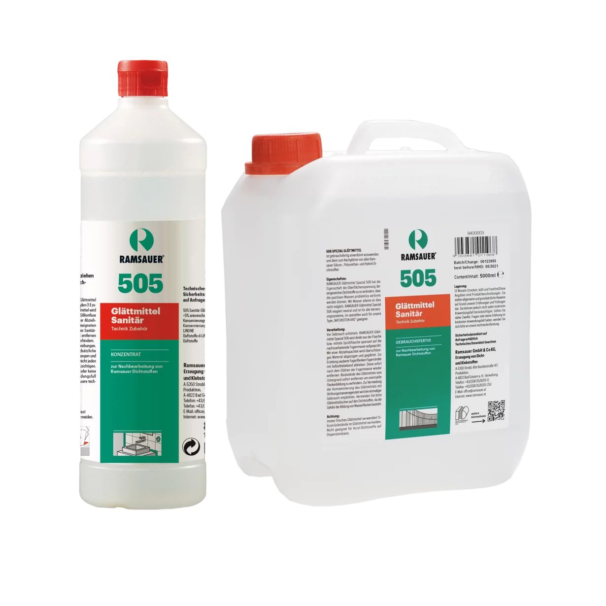 Ramsauer 505 Utjevningsmiddel sanitær 1000 ml Ramsauer 505 Utjevningsmiddel sanitær 1000 ml