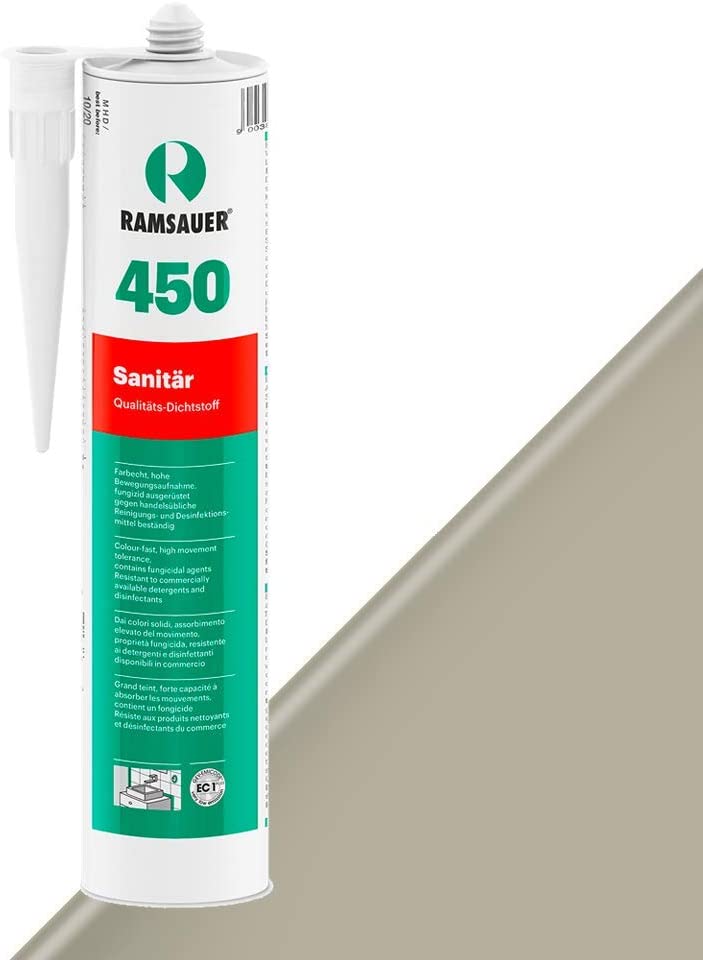 Ramsauer Sanitary 450, 310 ml, sementgrå Ramsauer Sanitary 450, 310 ml, sementgrå