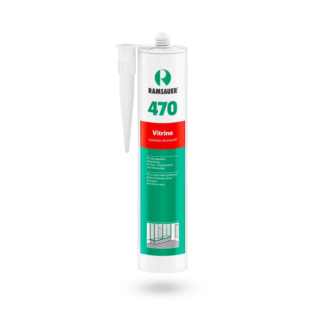 Ramsauer 470 utstillingsvindu, 310 ml, glarglas Ramsauer 470 utstillingsvindu, 310 ml, glarglas